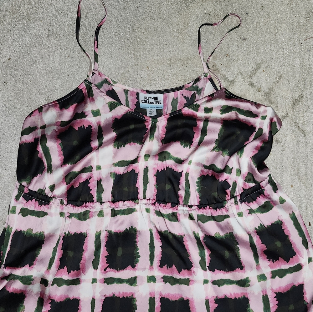 Stylish Pink and Black Kids Dress